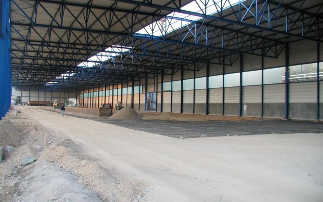 Založení podlah průmyslové haly v Jihlavě