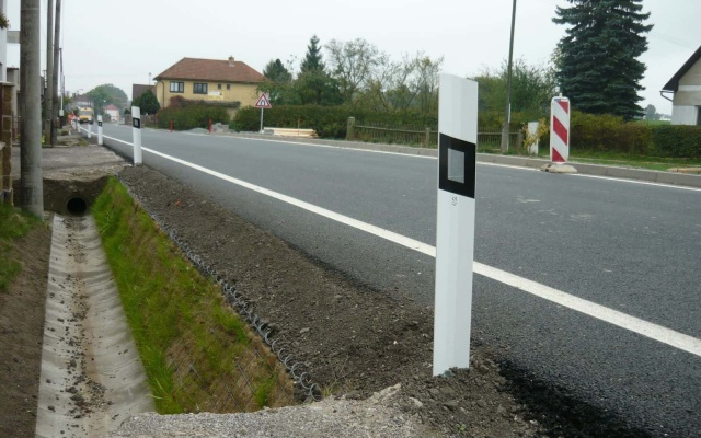 Rekonstrukce a zpevnění krajnice v Nové Vsi u Světlé nad Sázavou