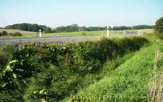 Rozšíření a zpevnění krajnice v k.ú. Olešník