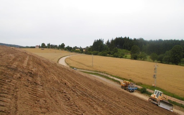 Rekultivace skládky ve Vyskytné nad Jihlavou