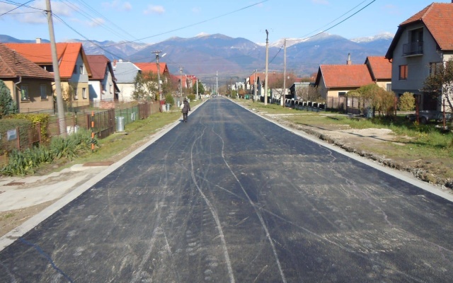 Odvedení vody pod místní komunikací v Turčianskej Štiavničke