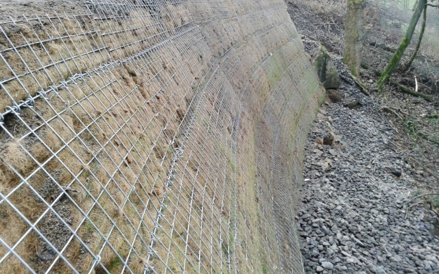 Sanace sesuvu komunikace v Jablonci nad Nisou