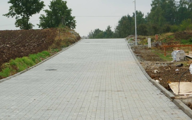 Zvýšení únosnosti podloží pod místní komunikací v Letovicích