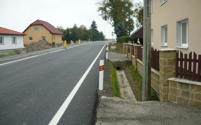 Rekonstrukce a zpevnění krajnice v Nové Vsi u Světlé nad Sázavou