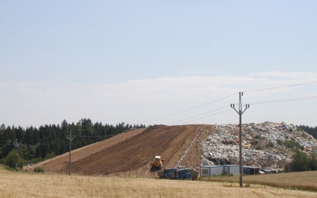 Rekultivace skládky ve Vyskytné nad Jihlavou
