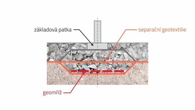 Alternativní založení haly prodejny elektrospotřebičů v Ústí nad Labem