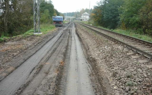 Modernizace traťového úseku Sklené nad Oslavou – Ostrov nad Oslavou