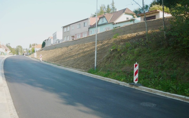 Rekonstrukce ulice Kapetova v Dačicích