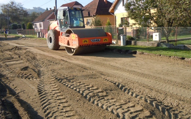 Odvedení vody pod místní komunikací v Turčianskej Štiavničke