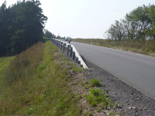 Sanace sesuvu svahu na silnici I/23 ve Vladislavi