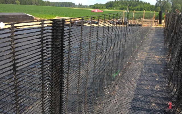 Založení násypového tělesa – Nové Veselí – obchvat