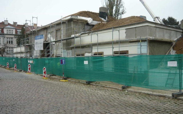 Zpevněné vyztužené svahy Písecké brány v Praze