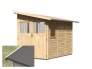 Dřevěný zahradní domek Karibu Wandlitz 3