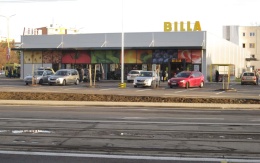 Zpevnění podkladních vrstev pod parkovištěm v Košicích