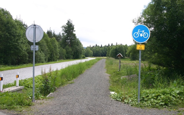 Založení cyklostezky na rašeliništi v Prášilech na Šumavě
