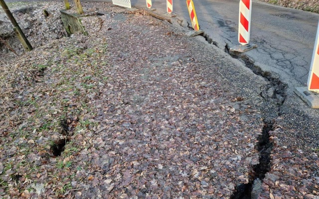 Sanace sesuvu svahu u obce Mírová pod Kozákovem