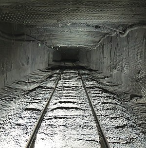 Neobvyklé použití geomříže Tensar TriAx v uhelných dolech