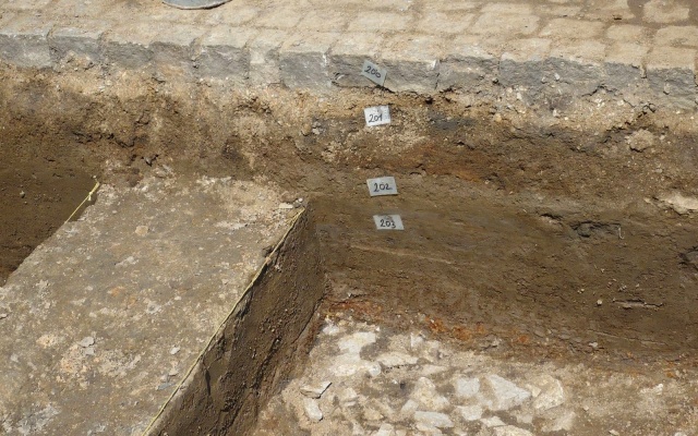 Stabilizace podkladních ploch náměstí v Uničově