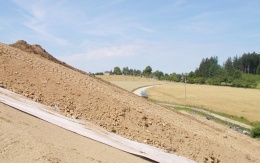Rekultivace skládky ve Vyskytné nad Jihlavou