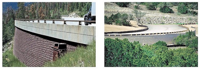 Systém opěrných zdí Tensartech Mesa