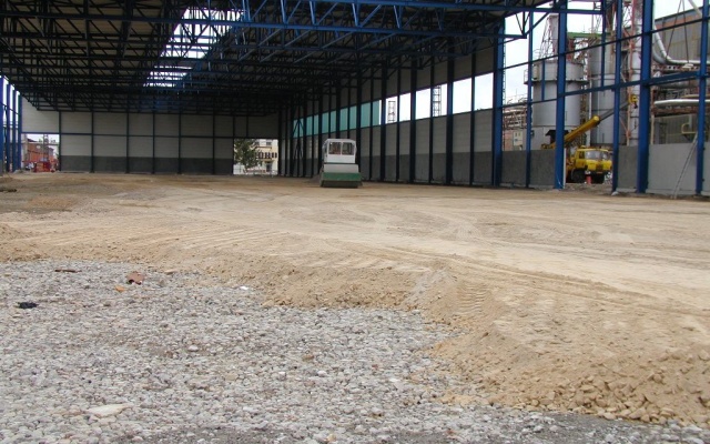 Založení podlah průmyslové haly v Jihlavě