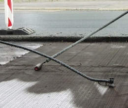 Celoplošná ochrana před trhlinami na ulici Koliště v Brně