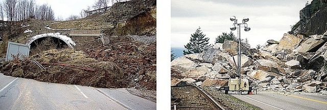 Protierozní ochrana zemních těles a skalních stěn