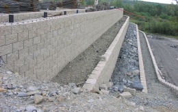 Mostní opěry dálniční estakády v Ostravě