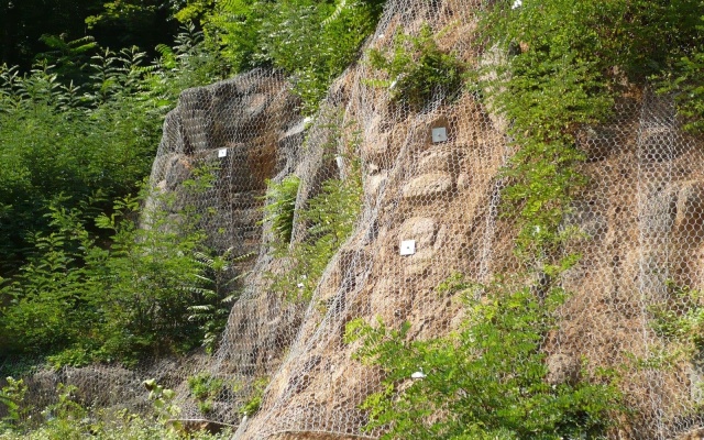 Protierozní ochrana skalního masívu v Teplicích