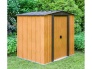 Plechový zahradní domek Spacemaker Woodlake 65 na zahradě