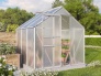 Polykarbonátový skleník Vitavia Target 3800 na zahradě