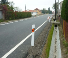 Rekonstrukce a zpevnění krajnice v Nové Vsi u Světlé nad Sázavou