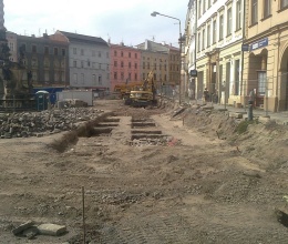 Rekonstrukce Dolního náměstí v Olomouci