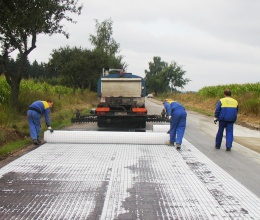 Rekonstrukce krytu vozovky v Ronově nad Sázavou