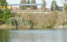 Sanace erodovaných svahů těžební jámy Hliník v Ratíškovicích