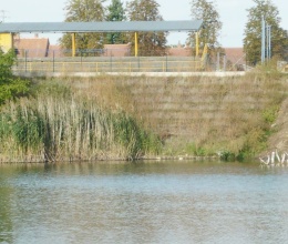 Sanace erodovaných svahů těžební jámy Hliník v Ratíškovicích