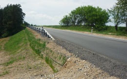 Sanace sesuvu svahu na silnici I/23 ve Vladislavi