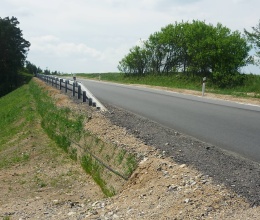 Sanace sesuvu svahu na silnici I/23 ve Vladislavi