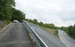 Sanace sesuvu svahu na silnici II/237 v Novém Strašecí