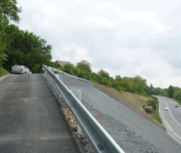 Sanace sesuvu svahu na silnici II/237 v Novém Strašecí