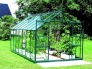 Skleník z čirého kaleného skla Vitavia URANUS 11500 zelený
