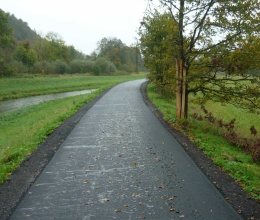 Stabilizace pod cyklostezkou Střecha Evropy