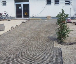 Stabilizace podloží před stanicí Záriečie v Žilině