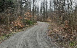 Zvýšení únosnosti lesní cesty u Rudice v Moravském krasu